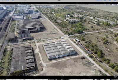 Teren industrial 130000 mp cu hale mari finisate nefinisate beton armat - 1