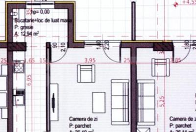 Apartament cu 1 camera, terasa generoasa, Soporului a - 1