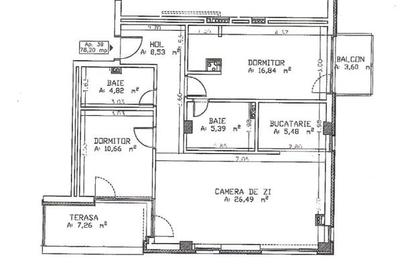 Apartament 3 camere, zona 0, imobil nou, langa Parcul Central Apartament 3 camere, zona 0, imobil nou, langa Parcul Central - 17
