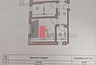 Apartament cu 2 camere decomandat în Păcii - 14