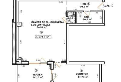 Apartament 2 camere - bloc nou - MONARCH - 9