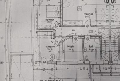 Casa cuplata cu doua unitati locative, Tauti, D+P+1+Pod, SU 255 mp, teren 400 mp - 2