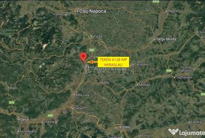 Teren de 6128 mp, în Mirăslău - 2