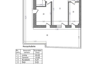 Apartament cu 2 camere în Dristor - 13