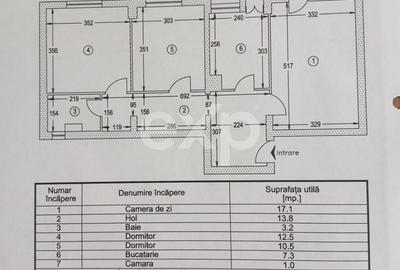 Apartament cu 3 camere decomandat în Negru Vodă - 10