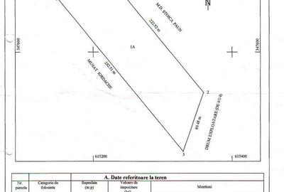 Teren de 19300 mp, în Sinești - 2