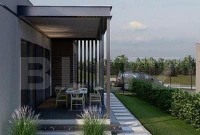 Casa noua mediteraneana pasiva 3 camere, 105 mp utili, t - 13