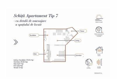 Apartament - Etaj 5 - Complex Rezidențial WHITE SEA - Navodari - 11