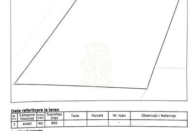 Teren agricol extravilan de 850 mp, în Blăjenii de Jos - 1