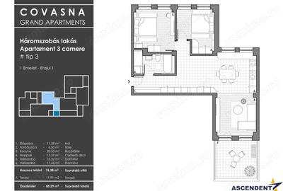 Edificiu cu proiect de apartamente aparthotel, Central, Covasna - 13