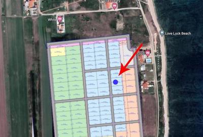 Teren ideal Vama Veche 1215mp - linia 3 de la mare - 1