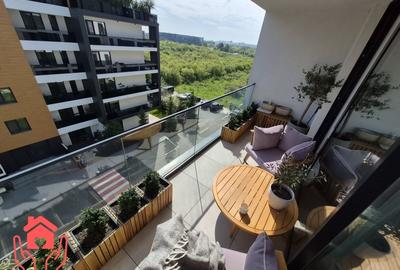 Apartament cu 2 camere semidecomandat, mobilat în Băneasa - 3