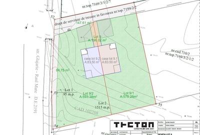 Teren Construcții intravilan de 3200 mp, în Glăjărie - 3