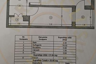 Vanzare Garsoniera moderna la cheie Gavana, centrala proprie - 10