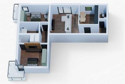 Apartament cu 3 camere decomandat în Sângeorgiu de Mureș - 6