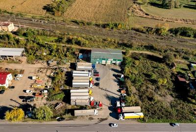 Hala industriala P+1 - 490 mp utili | Teren 2.447 mp | Platforma beton - 21