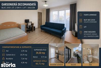 Garsonieră decomandată în Vasile Alecsandri - 1