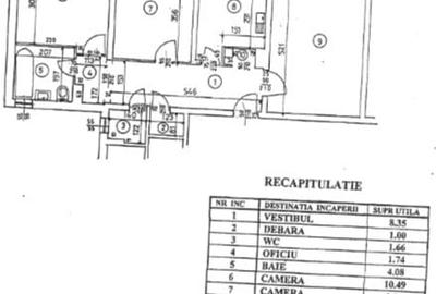 Apartament cu 3 camere decomandat în Rahova