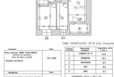Apartament cu 2 camere decomandat în Militari - 8