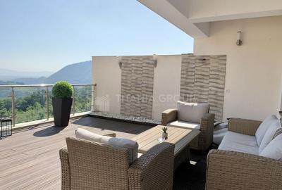 Apartament superb 3 camere+ terasa 35 mp+garaj, privelist...