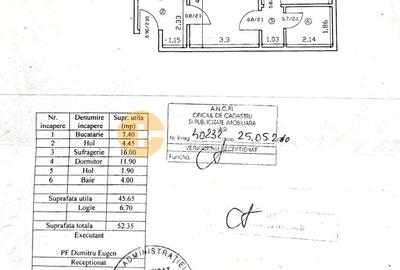 Apartament cu 2 camere semidecomandat în Podu Roș
