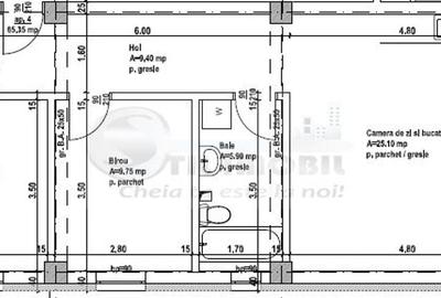 Apartament 3 camere decomandat, Rediu- 118.800 EUR + TVA 21% 0% Comision - 5