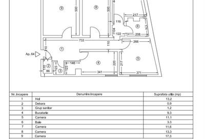 Apartament cu 4 camere decomandat în Tomis Nord - 1