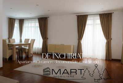Apartament cu 3 camere semidecomandat în Ștrand