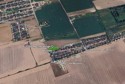 Teren intravilan, 1320 mp, la asfalt, in Balotesti - 6
