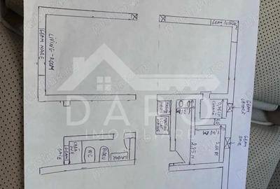 Apartament cu 2 camere decomandat în Tudor