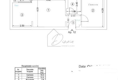 Apartament cu 2 camere decomandat, mobilat în Băneasa - 2