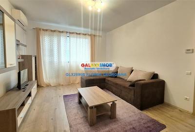 Apartament cu 2 camere semidecomandat, mobilat în Băneasa