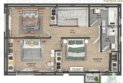 Duplex cu 4 camere cu Teren 240 Mp în Drumul Taberei - 10