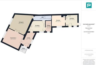 Casa cu 3 camere in cartierul Parneava - 16
