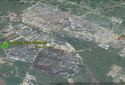 Teren Construcții intravilan de 31800 mp, în Industrială - 1