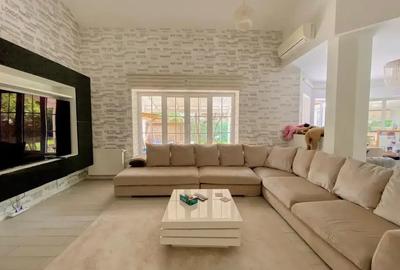 Vilă elegantă cu 7 camere, complet mobilată și utilată - Băneasa Residential