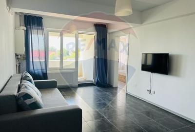 Apartament cu 2 camere semidecomandat, mobilat în Vârteju