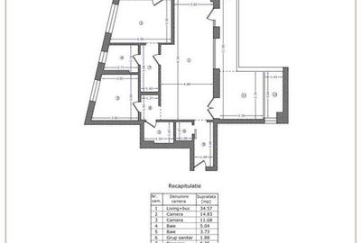 Ultracentral | 3 camere | 37 mp terasa | Centralis | Parcare - 20