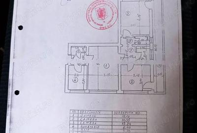 Apartament cu 3 camere semidecomandat în Gorjului