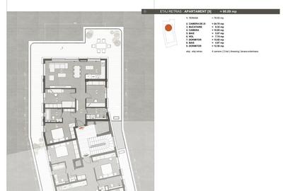 Apartamente de 3 camere + terase mari, finisaje de lux, Ultracentral - 9