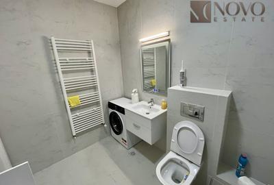 Apartament cu 2 camere semidecomandat, mobilat în Pipera - 13