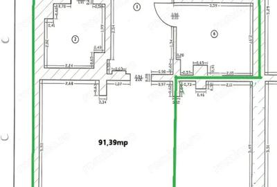 Spațiu comercial, de 91 mp, în Central - 4