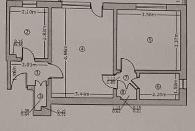 Apartament cu 2 camere decomandat, mobilat în Brâncoveanu - 11