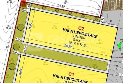 Valea Lupului - Metro, hala constructie noua, 582mp utili - 2