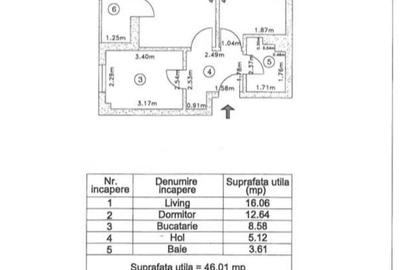 Apartament cu 2 camere decomandat în Cotroceni