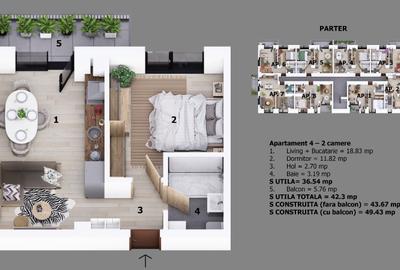 Proiect Nichita Stanescu / Ion Creanga | Canalizare | Parcare | Comision 0% - 7