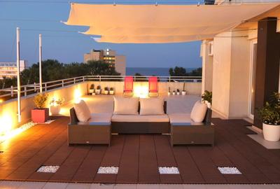 Penthouse cu 3 camere decomandat, mobilat în Central - 23