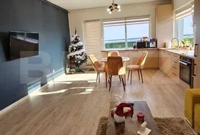 Apartament 2 camere, 53,5 mp, tip penthouse, terasa de 80 mp, Baciu, zona Petrom - 5