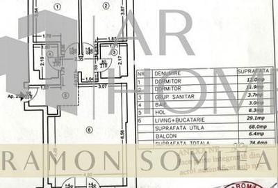 Apartament cu 3 camere decomandat, mobilat în Vest - 6