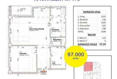 Apartamente Premium Bloc Nou | VASLUI | FARA COMISION! - 8
